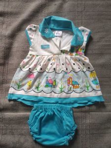 Cute Baby Girl's Dress Set