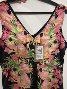 Floral Print Midi Dress