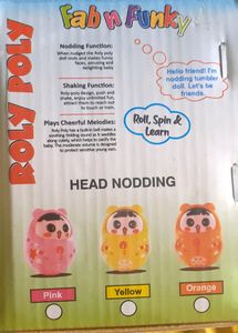 Rolly Polly With Blinking Eye 👀