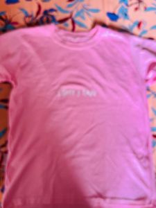 Pink Shy Tan Tee