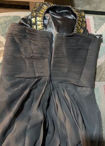 Elegant Grey Ethnic Gown🦋❤️🎀