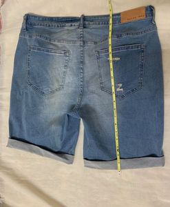 NOISY MAY Distressed Denim Shorts