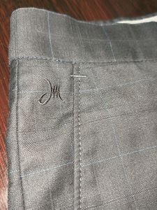 John miller -34 Size Gray Plaid Trousers