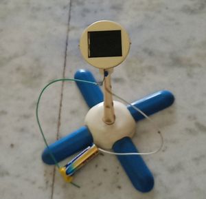 Solar Wind Mill Education Kit