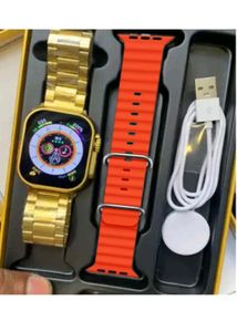 TECHMAZE S9 Ultra Smart Watch Golden