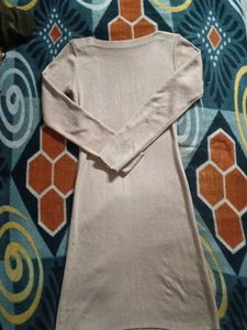 Knee Length Warm  Bodycon Dress For Women