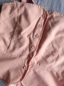 Pink Button-Down Tank Top💓🌷