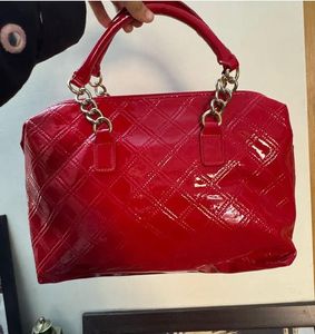 New Tommy Hilfiger Patent Red Handbag