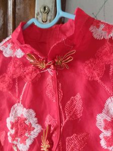 Chinese Collar Top