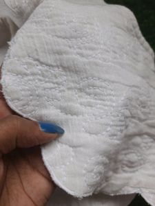 White Over Coat Or Jacket For Kurti