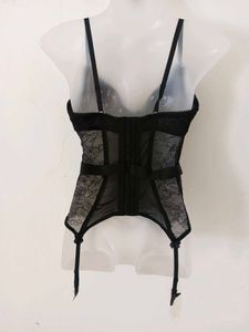 black gothic corset