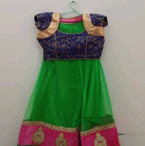 Green Lehenga Choli
