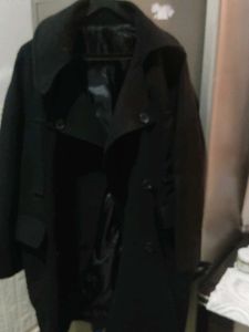 Classic Black Trench Coat