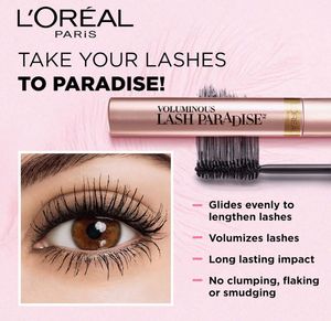 L’Oreal Paris Lash paradise Mascara, Waterproof