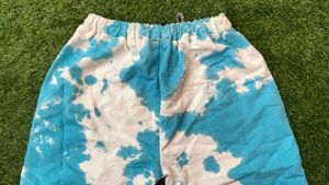 White And Blue Jogger