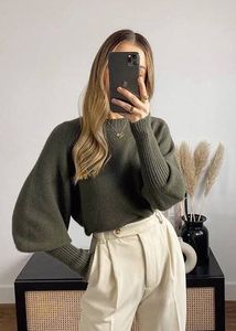 NEXT IMPORTED Green Turtleneck Sweater