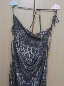 Leopard Print Maxi Dress