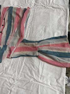 Striped Button-Down Shirt