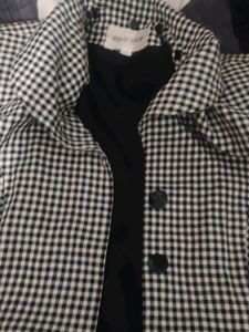 Checkered coat