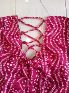 🆕 Trendy Dabu Halter Neck Corset Short Kurta ✨🎀