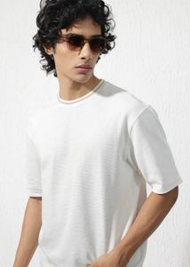 Rare Rabbit White Casual T-Shirt