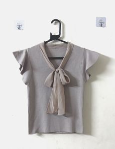 Grey Office Wear Top ( Never Used)