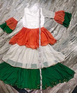 Indian Flag Dress Tiranga