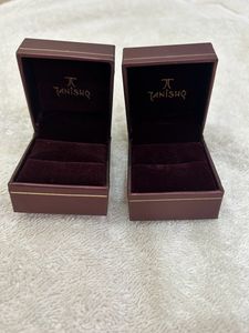 Tanishq Jewellery Box For Ring - Set Of 2