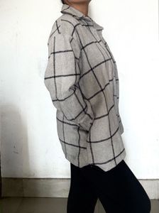 🖤Checked Overshirt Jacket🖤