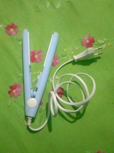 Mini Blue Hair Straightener
