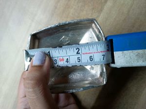 SILVERPLATE CANDLE STICK HOLDER