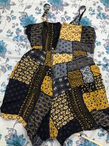 Navy Blue Playsuit