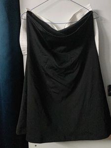 Chic Black &amp; White Party Dress