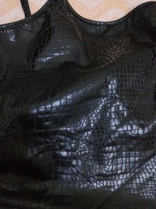 Shein Croc Textured Bodycon Dress