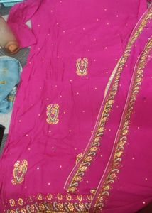 Beautiful Pink Bride Suit