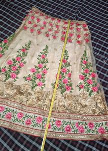 Floral Embroidered Lehenga Skirt