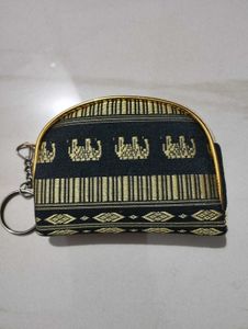 Elephant Print Pouchfrom Thailand with gift