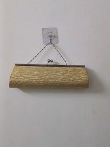 Elegant Gold Evening Clutch