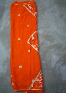 Synthetic Georgette Saree