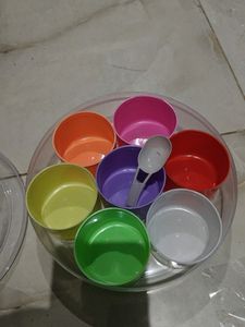 7 Pcs Masala Dani All Type Used With Container