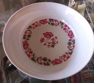 Floral Print Bowl