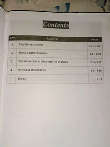Environmental Studies Book