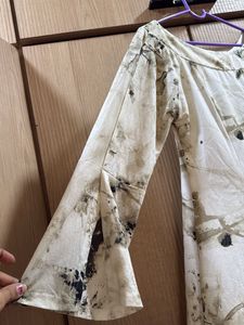 Abstract Print Dress