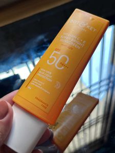 Empty Bottle Of Dot & Key Vitamin C Sunscreen 50g