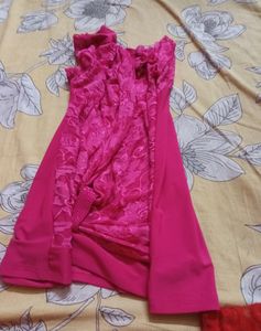 Pink Sequin Butterfly Top