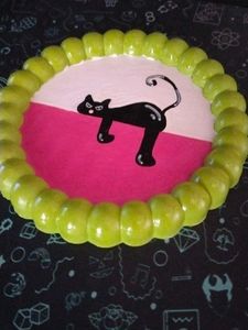 Cat bubble trinket tray