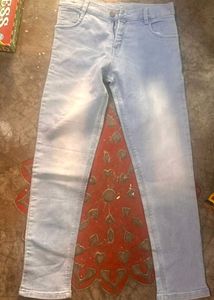 Light Wash Denim Jeans