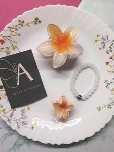 new hair accessories combo with bracelet