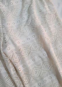 Elegant White Lace Pants