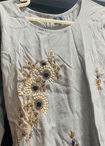 Embroidered Kurta